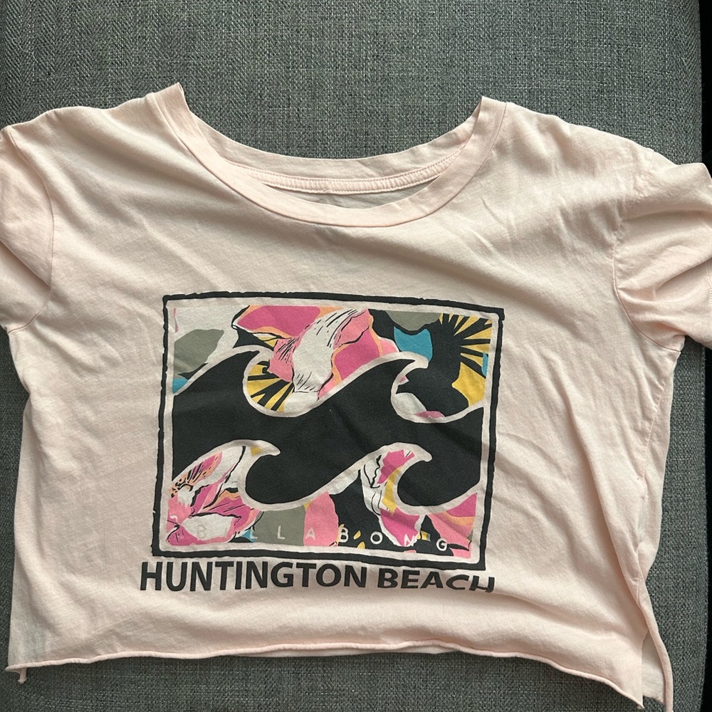 Billabong cropped tee